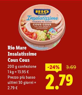 Rio Mare Insalatissime Cous cous