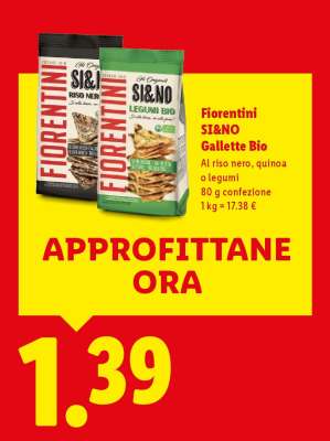 Fiorentini SI&NO Gallette Bio