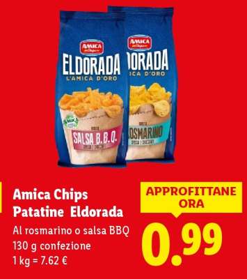 AMICA CHIPS Patatine Eldorada