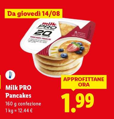 Milk PRO Pancakes