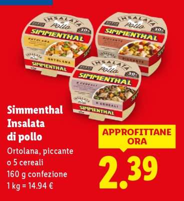 Simmenthal Insalata di pollo