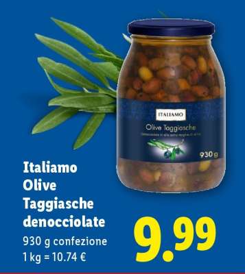 Italiamo Olive Taggiasche denocciolate