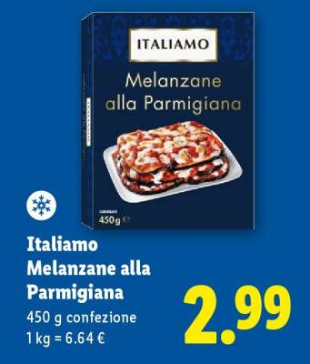 Italimo Melanzane alla Parmigiana