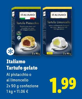 Italiamo Tartufo gelato