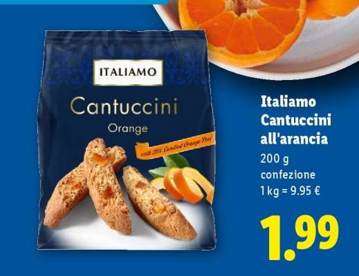 Italiamo Cantuccini all'arancia