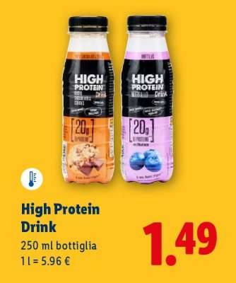 High Protein Drink
