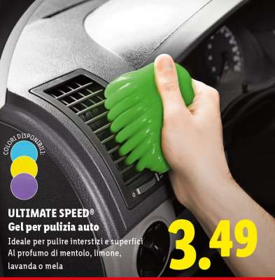 ULTIMATE SPEED® Gel per pulizia auto
