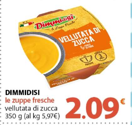 DIMMIDISI le zuppe fresche