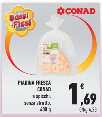 Piadina Fresca CONAD
