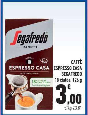 CAFFÈ ESPRESSO CASA SEGAFREDO