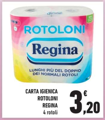 Carta Igienica Rotoloni Regina