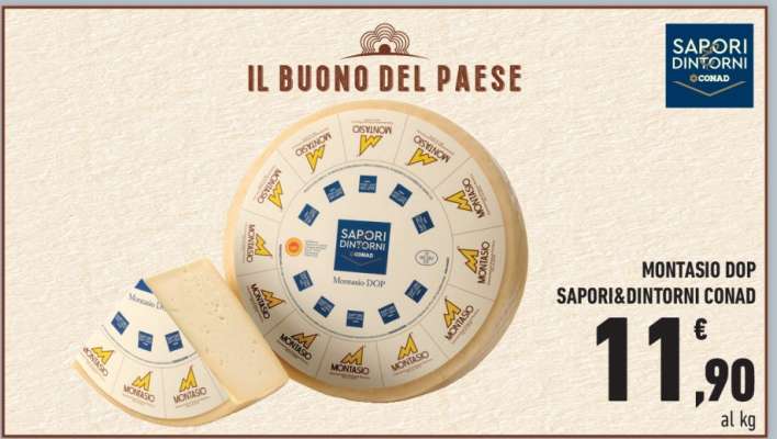 Montasio DOP Sapori&Dintorni Conad