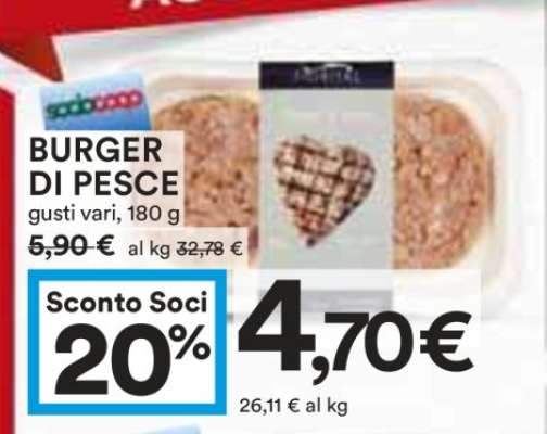 Burger di pesce