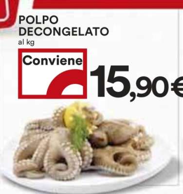Polpo Decongelato