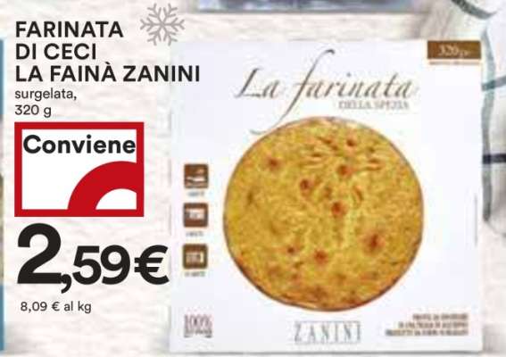 FARINATA DI CECI LA FAINÀ ZANINI
