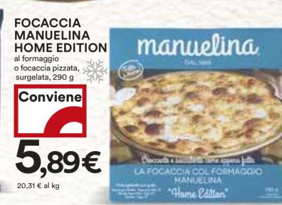 FOCACCIA MANUELINA HOME EDITION