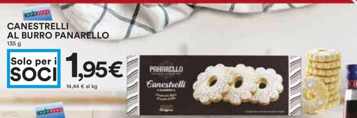 CANESTRELLI AL BURRO PANARELLO