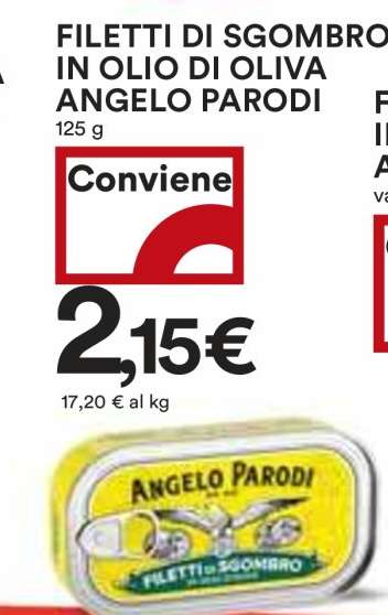 FILETTI DI SGOMBRO IN OLIO DI OLIVA ANGELO PARODI