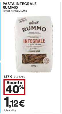PASTA INTEGRALE RUMMO