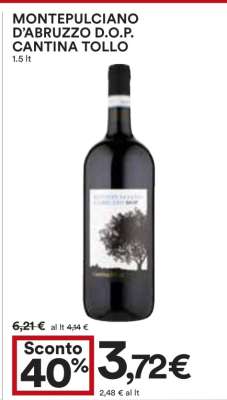 Montepulciano D’Abruzzo D.O.P. Cantina Tollo