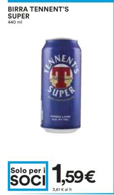 Birra Tennent’s Super