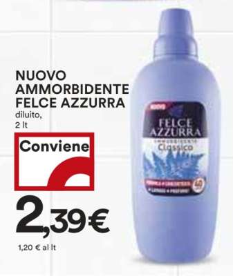 NUOVO AMMORBIDENTE FELCE AZZURRA