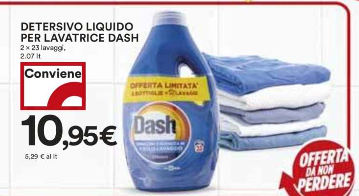 DETERSIVO LIQUIDO PER LAVATRICE DASH