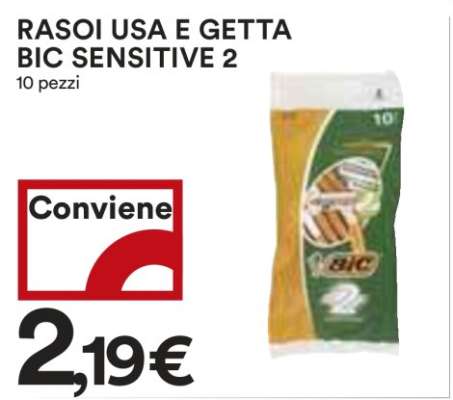 RASOI USA E GETTA BIC SENSITIVE 2
