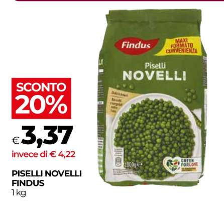 Piselli Novelli Findus