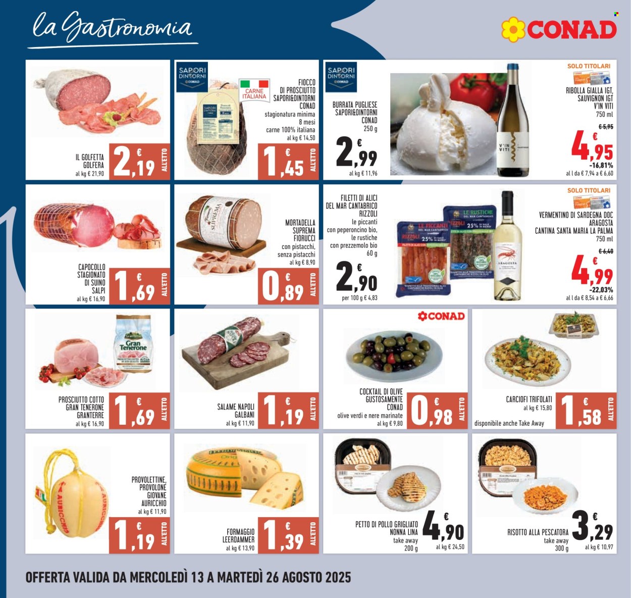 Volantino Conad - 13/8/2025 - 26/8/2025. Pagina 6