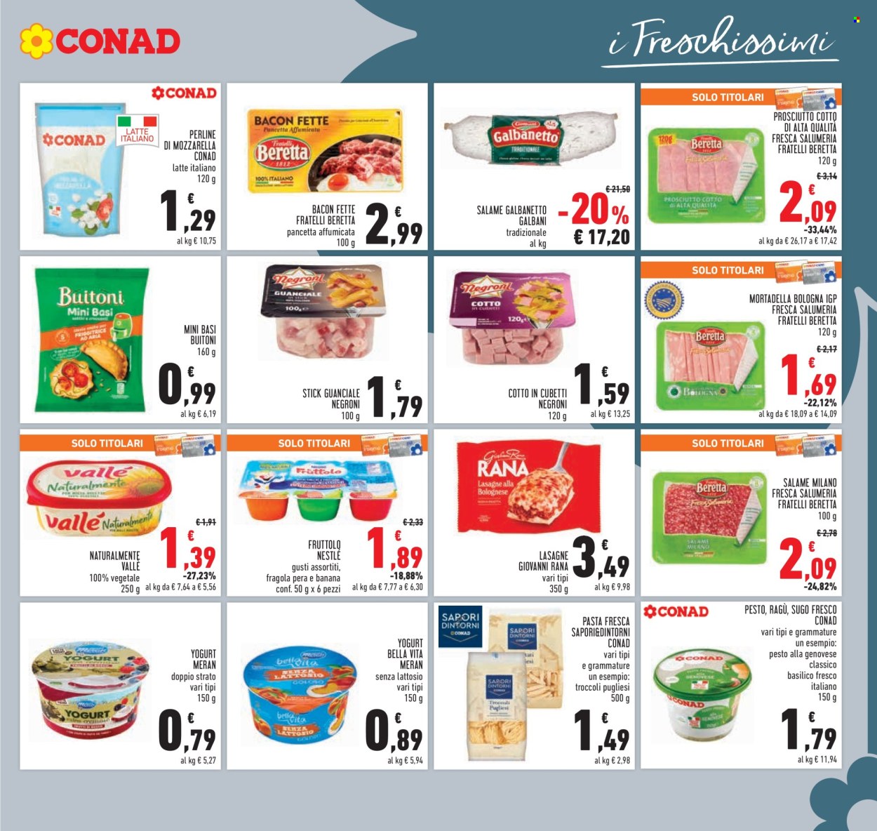 Volantino Conad - 13/8/2025 - 26/8/2025. Pagina 7