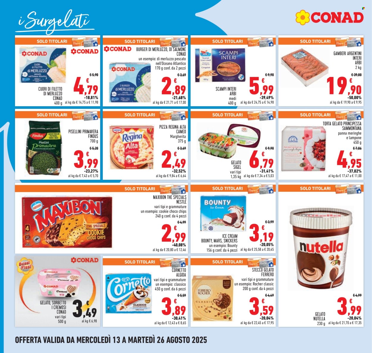 Volantino Conad - 13/8/2025 - 26/8/2025. Pagina 10