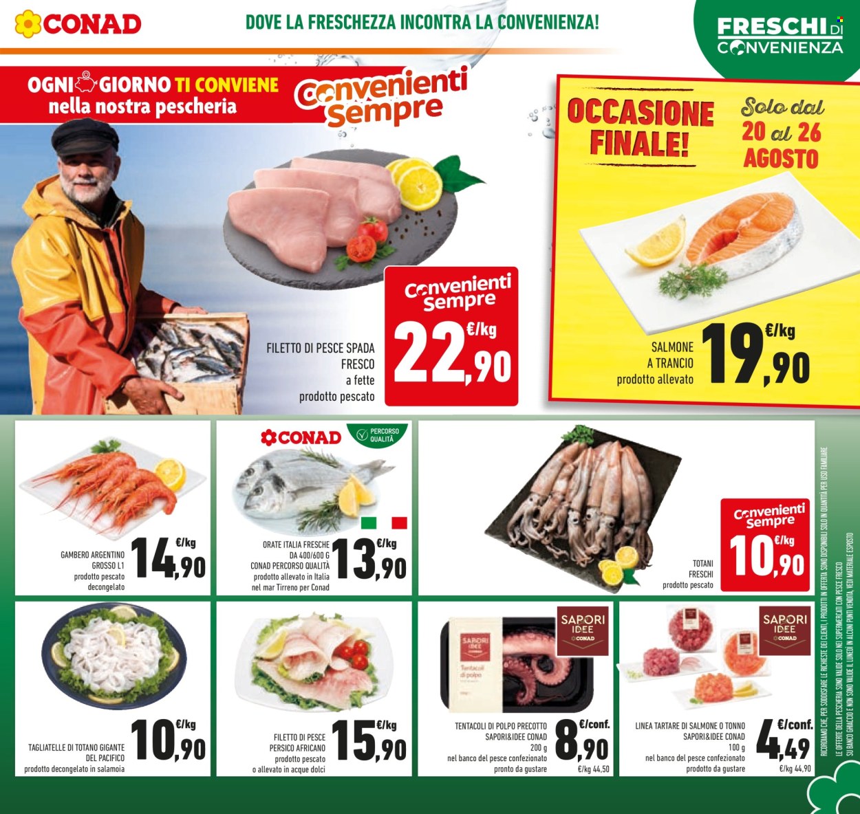 Volantino Conad - 13/8/2025 - 26/8/2025. Pagina 5