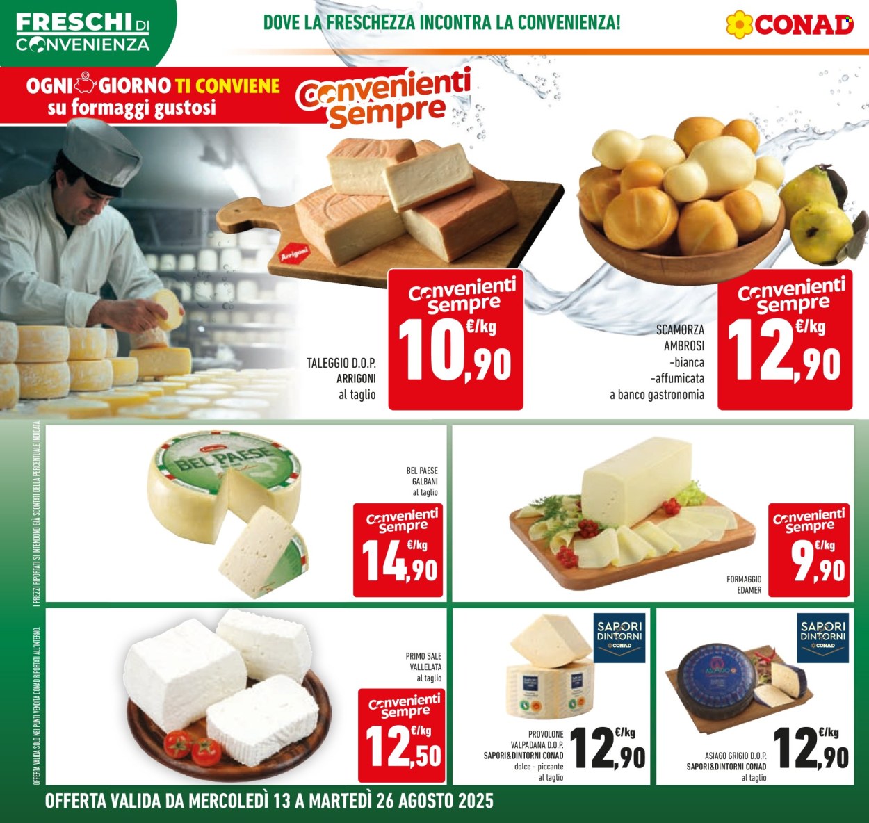 Volantino Conad - 13/8/2025 - 26/8/2025. Pagina 8