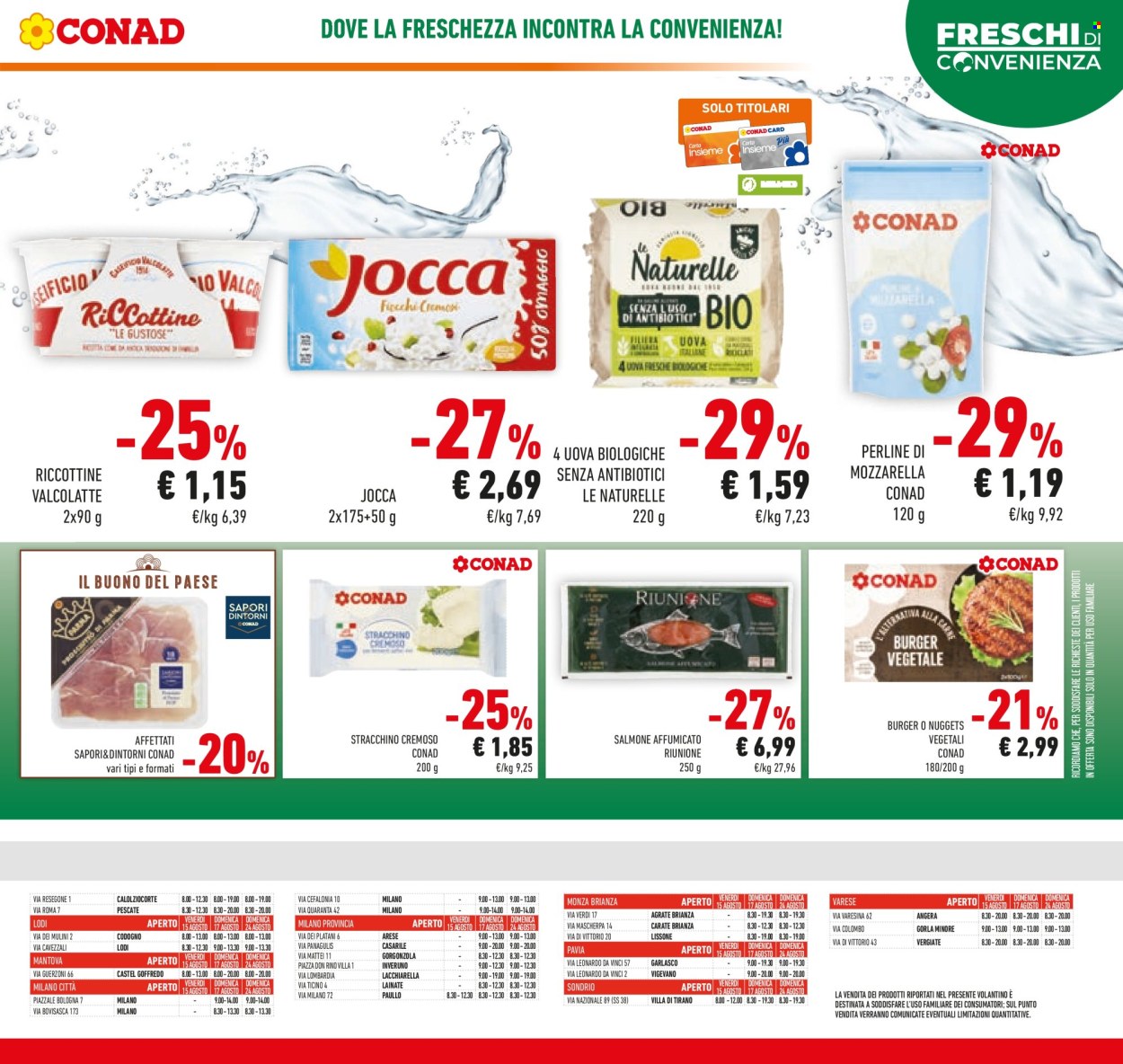 Volantino Conad - 13/8/2025 - 26/8/2025. Pagina 13