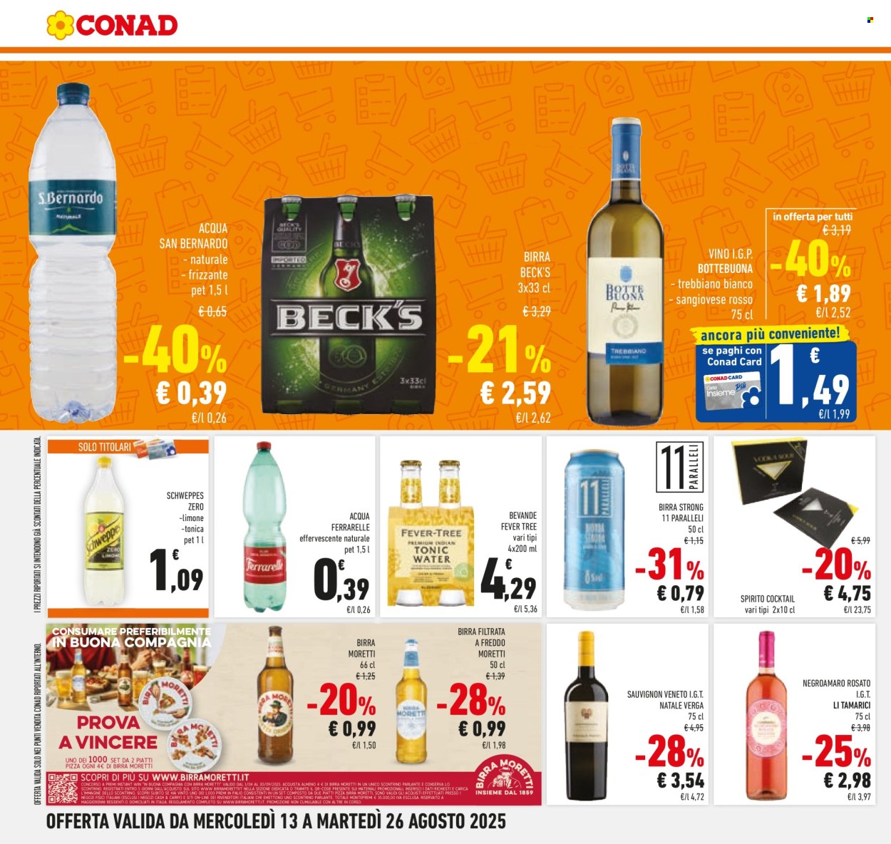 Volantino Conad - 13/8/2025 - 26/8/2025. Pagina 18
