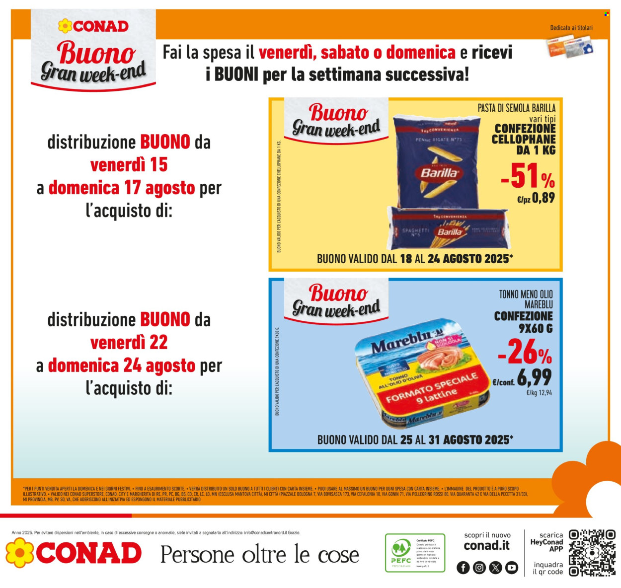 Volantino Conad - 13/8/2025 - 26/8/2025. Pagina 34