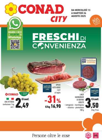 Volantino Conad - 13/8/2025 - 26/8/2025.