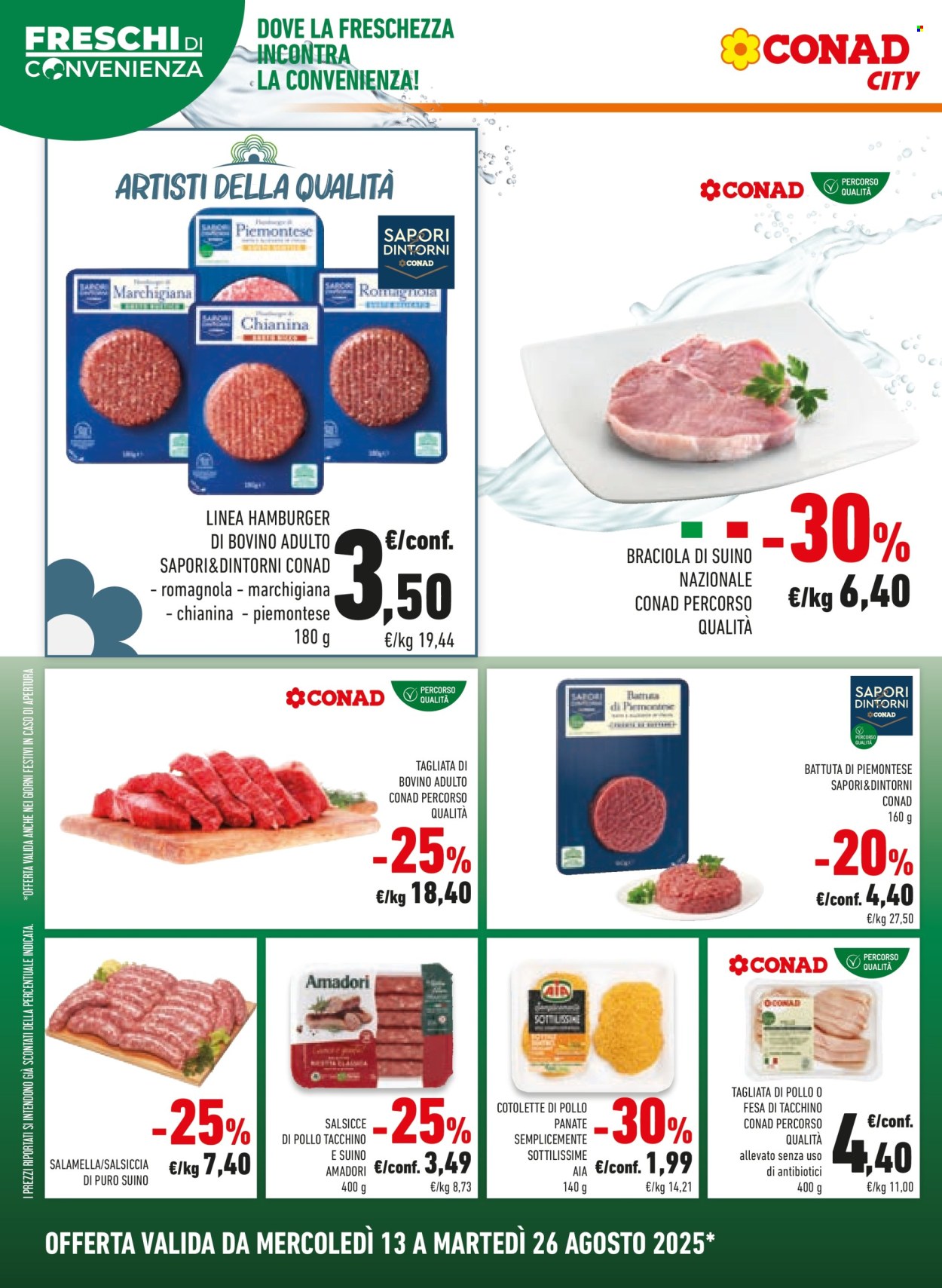 Volantino Conad - 13/8/2025 - 26/8/2025. Pagina 2