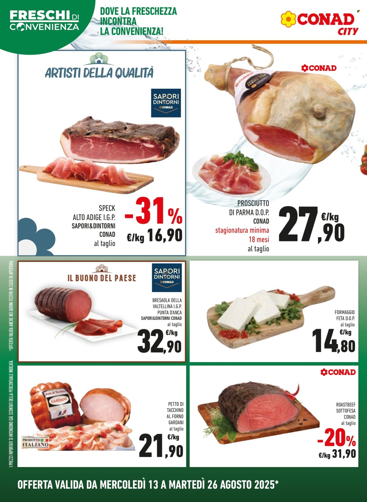 Volantino Conad - 13/8/2025 - 26/8/2025. Pagina 4