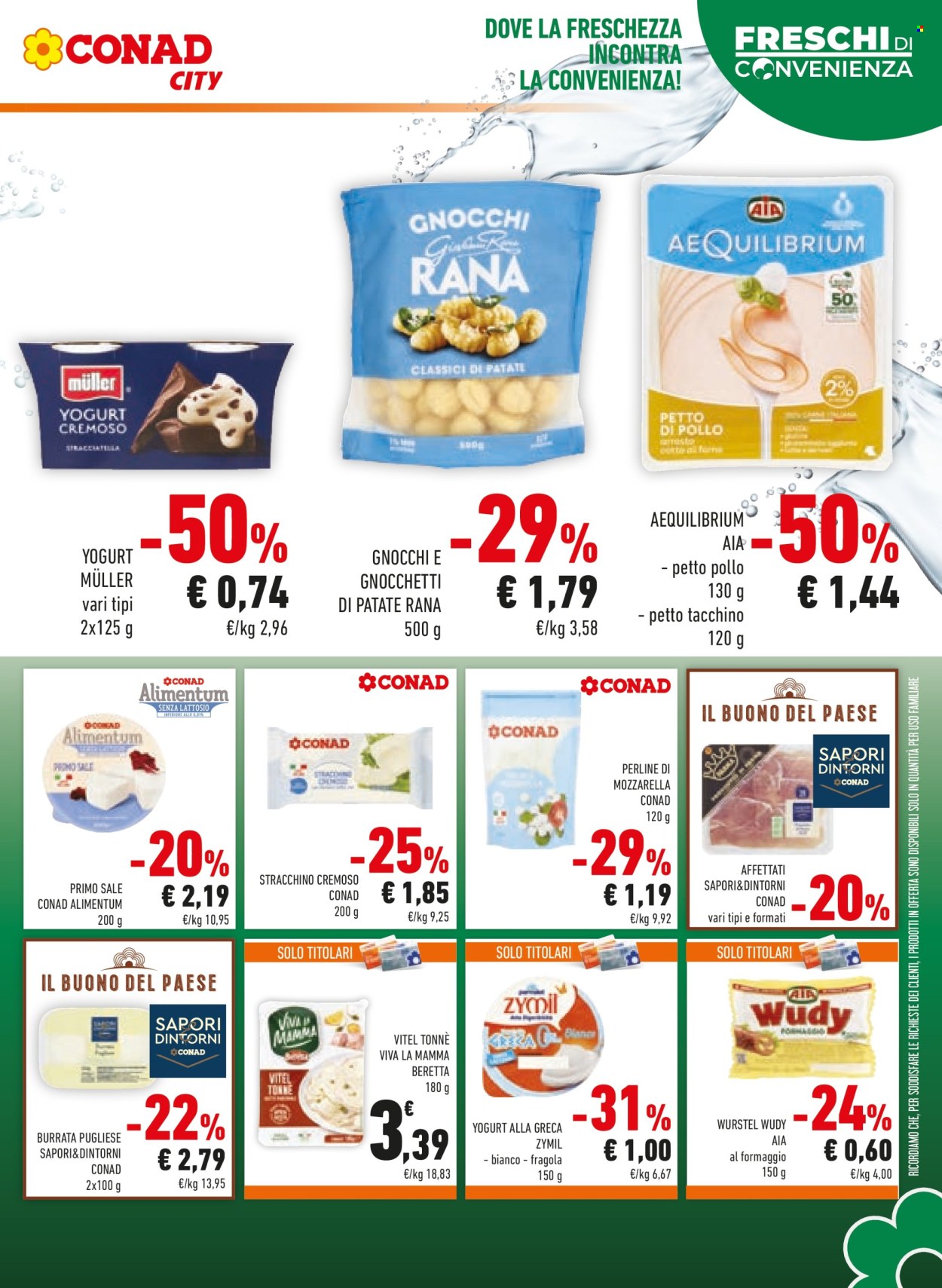 Volantino Conad - 13/8/2025 - 26/8/2025. Pagina 7