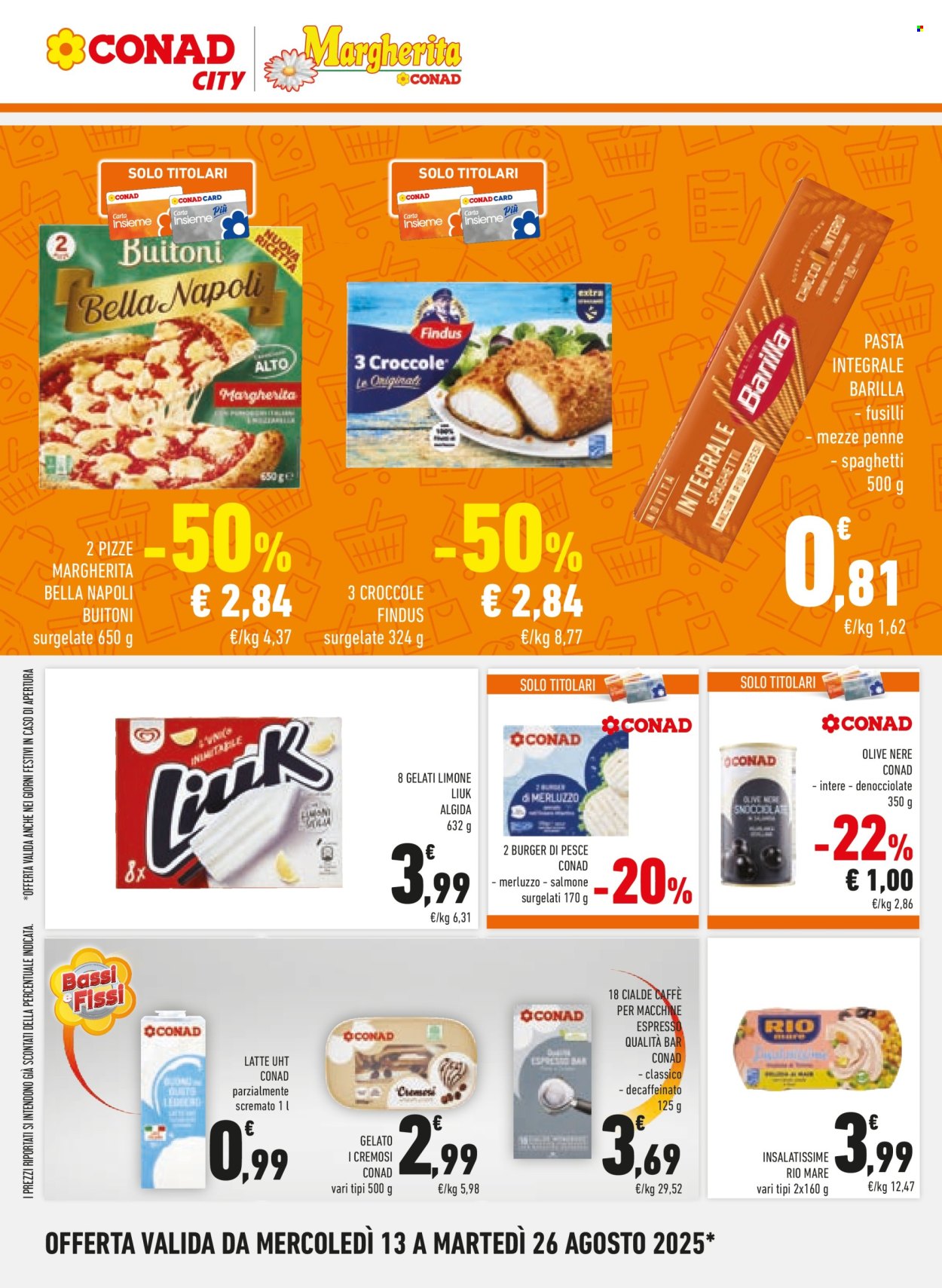 Volantino Conad - 13/8/2025 - 26/8/2025. Pagina 8
