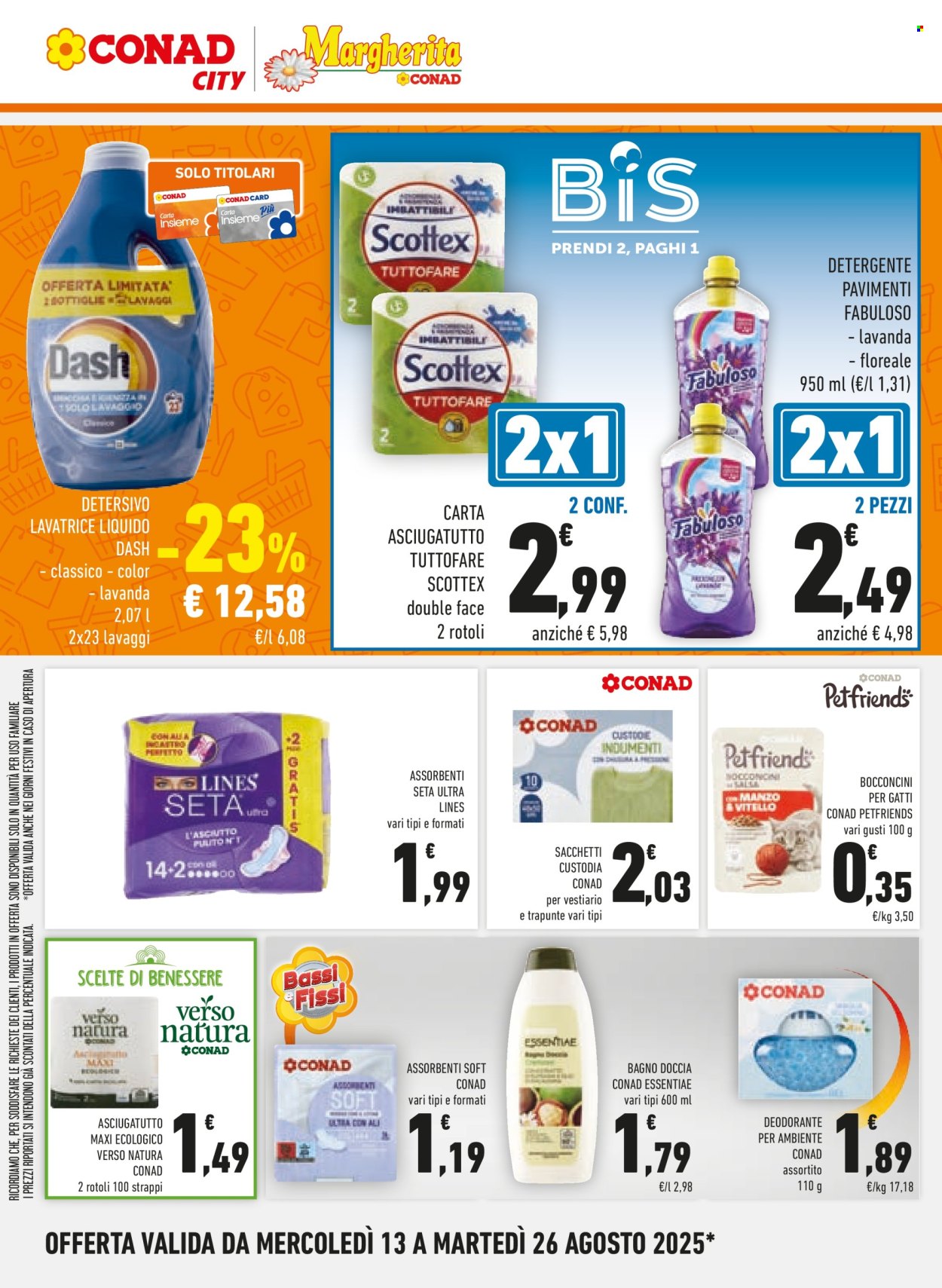 Volantino Conad - 13/8/2025 - 26/8/2025. Pagina 12