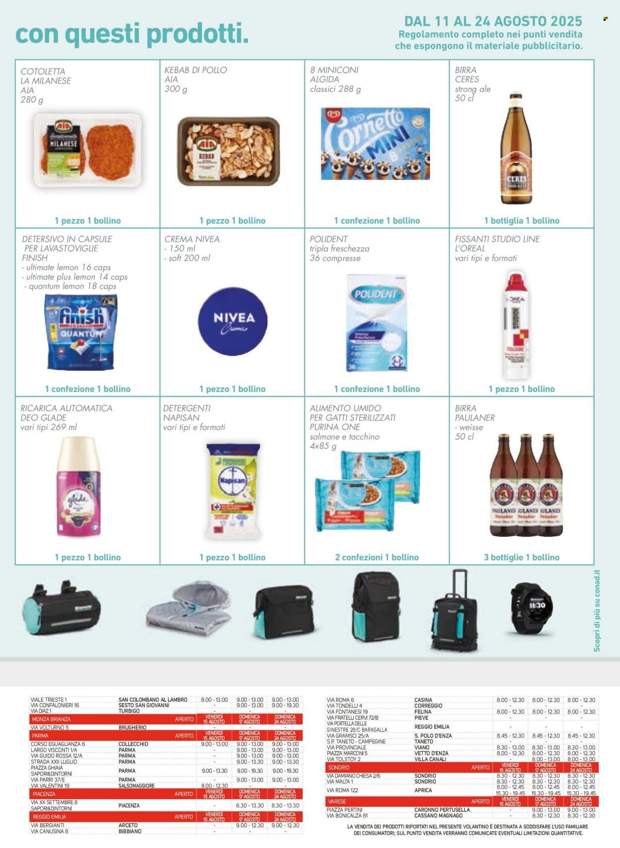 Volantino Conad - 13/8/2025 - 26/8/2025. Pagina 15