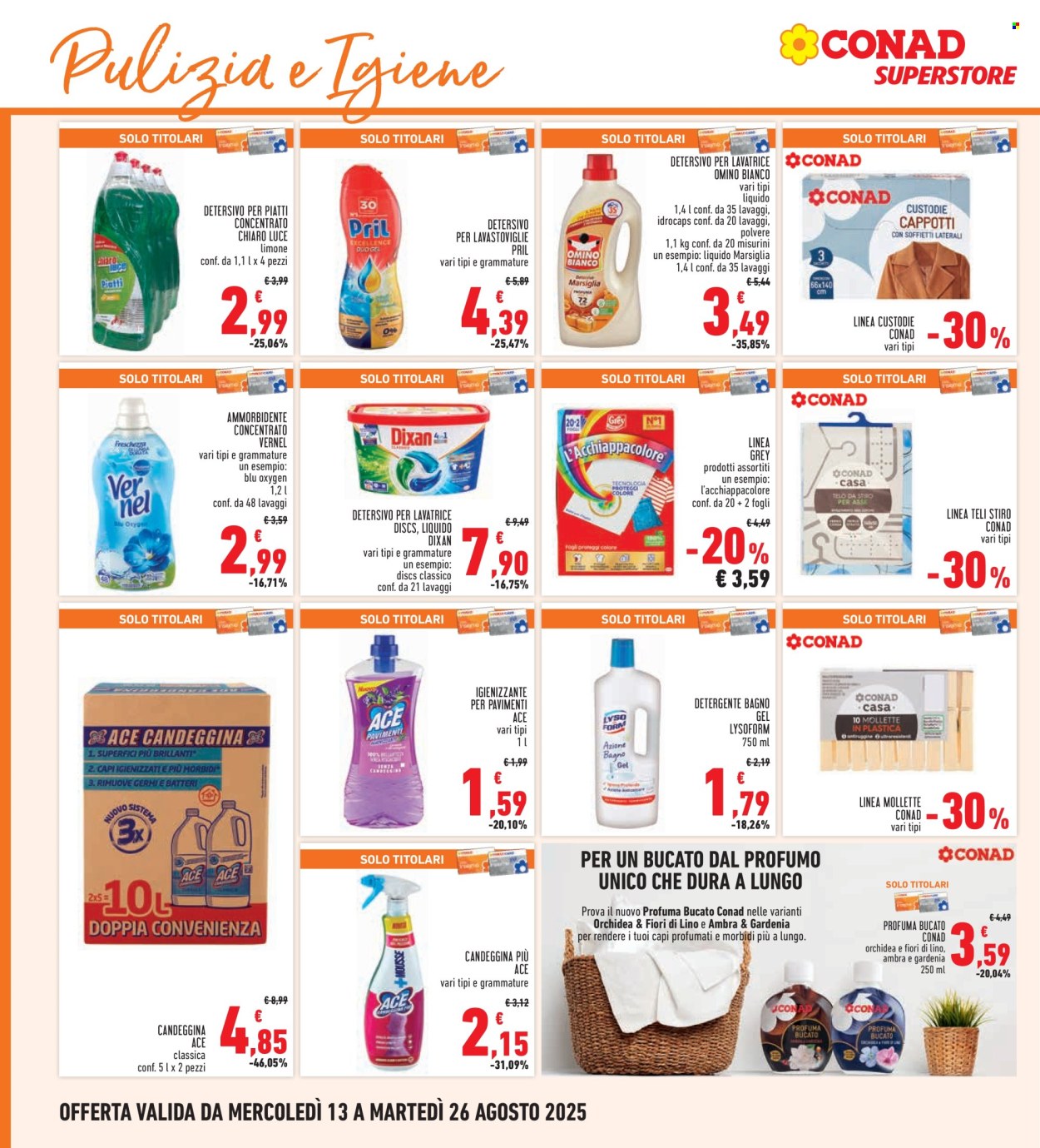 Volantino Conad - 13/8/2025 - 26/8/2025. Pagina 22