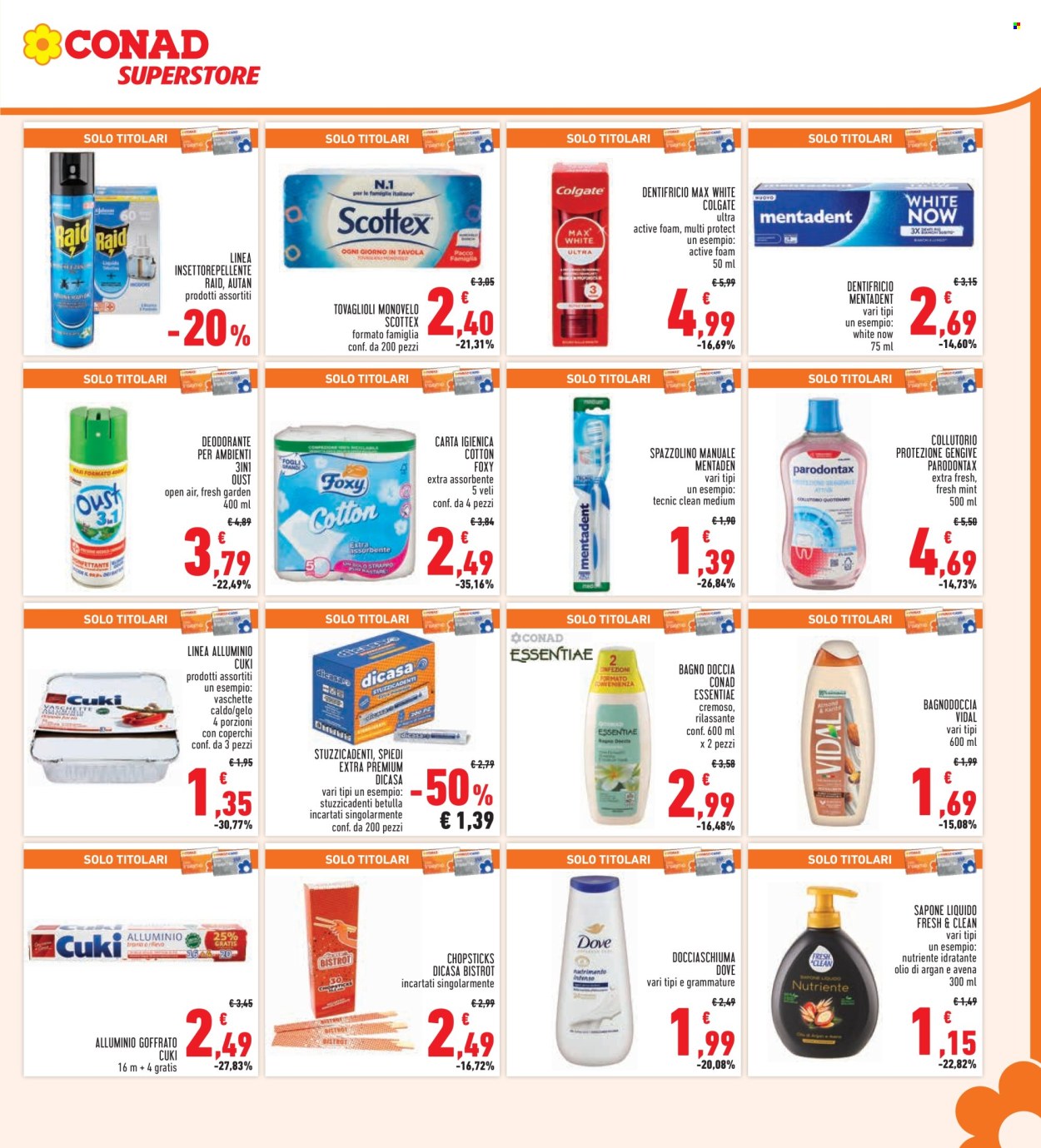 Volantino Conad - 13/8/2025 - 26/8/2025. Pagina 23