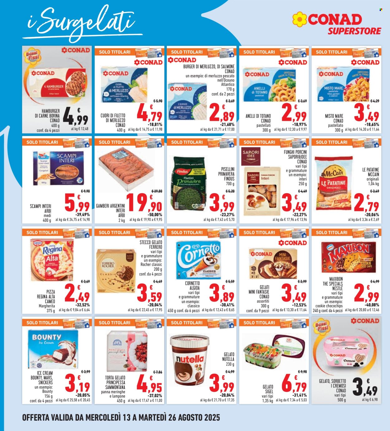 Volantino Conad - 13/8/2025 - 26/8/2025. Pagina 26