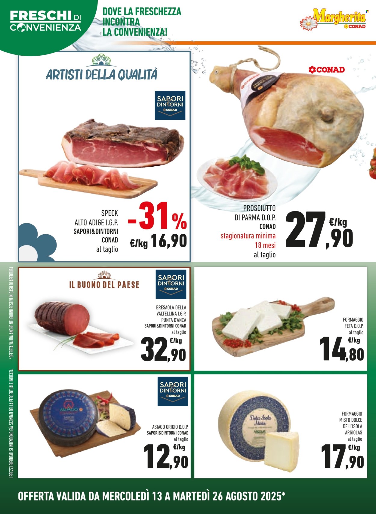 Volantino Margherita Conad - 13/8/2025 - 26/8/2025. Pagina 4
