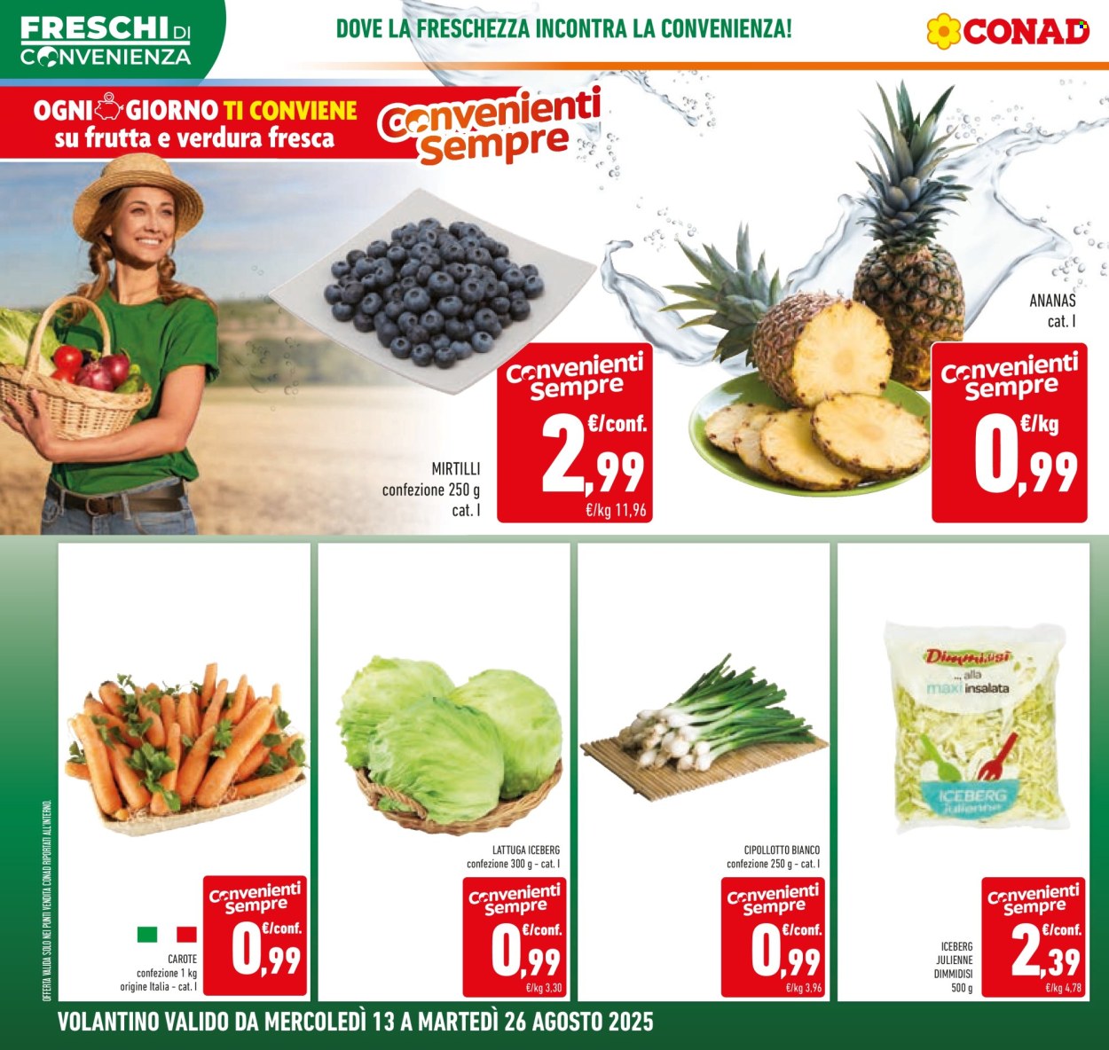 Volantino Conad - 13/8/2025 - 26/8/2025. Pagina 2