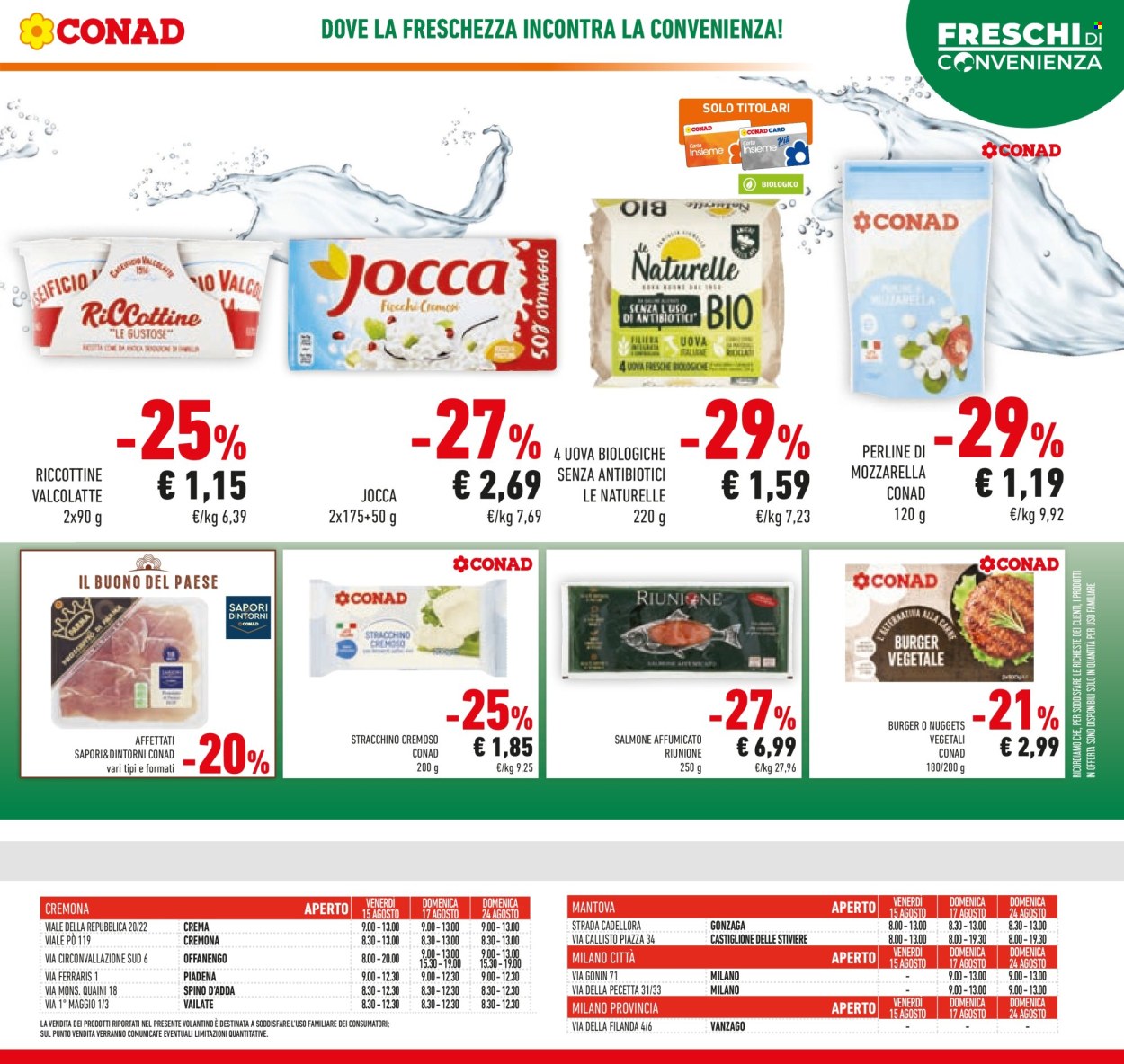 Volantino Conad - 13/8/2025 - 26/8/2025. Pagina 13